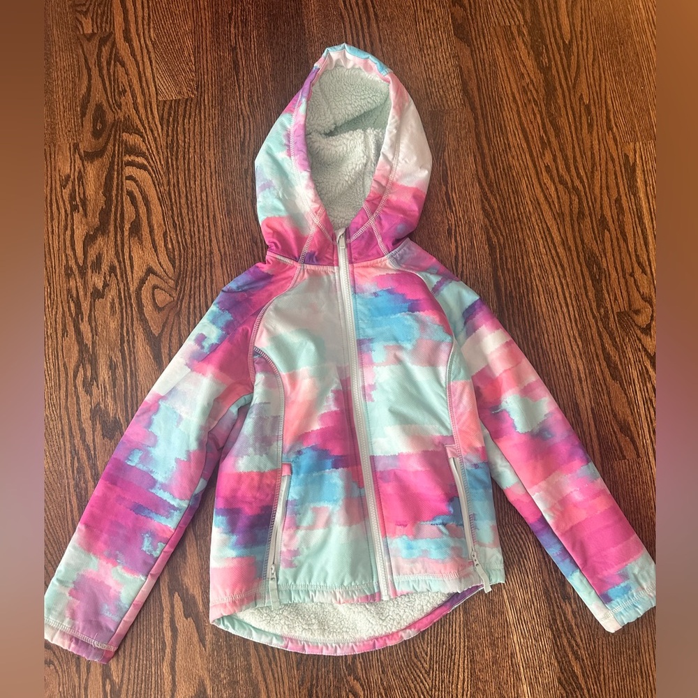 All in Motion Colorful Hooded Jacket